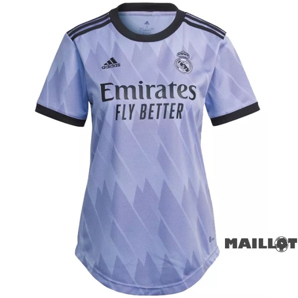 Foot Maillot Pas Cher Exterieur Maillot Femme Real Madrid 2022 2023 Purpura