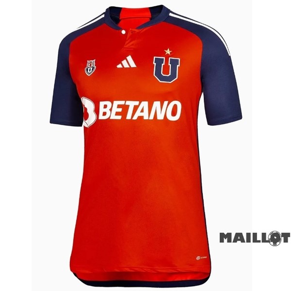 Foot Maillot Pas Cher Exterieur Maillot Femme Universidad De Chili 2023 2024 Rouge