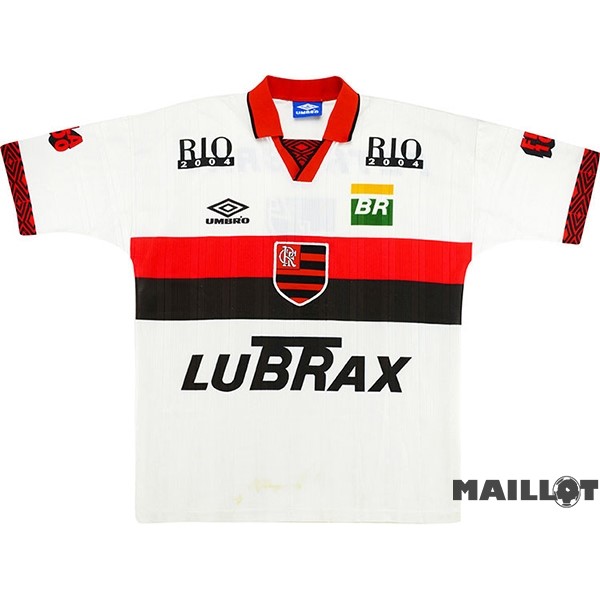 Foot Maillot Pas Cher Exterieur Maillot Flamengo Retro 1995 1996 Blanc