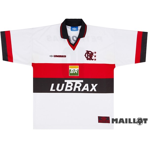 Foot Maillot Pas Cher Exterieur Maillot Flamengo Retro 1999 Blanc