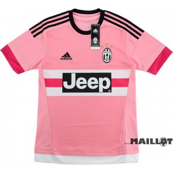 Foot Maillot Pas Cher Exterieur Maillot Juventus Retro 2015 2016 Rose