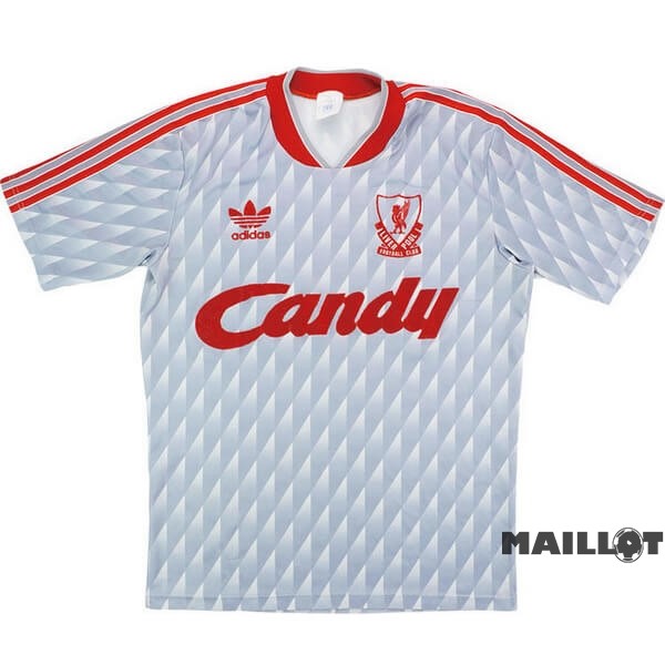 Foot Maillot Pas Cher Exterieur Maillot Liverpool Retro 1989 1990 Rouge