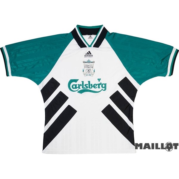 Foot Maillot Pas Cher Exterieur Maillot Liverpool Retro 1993 1995 Vert