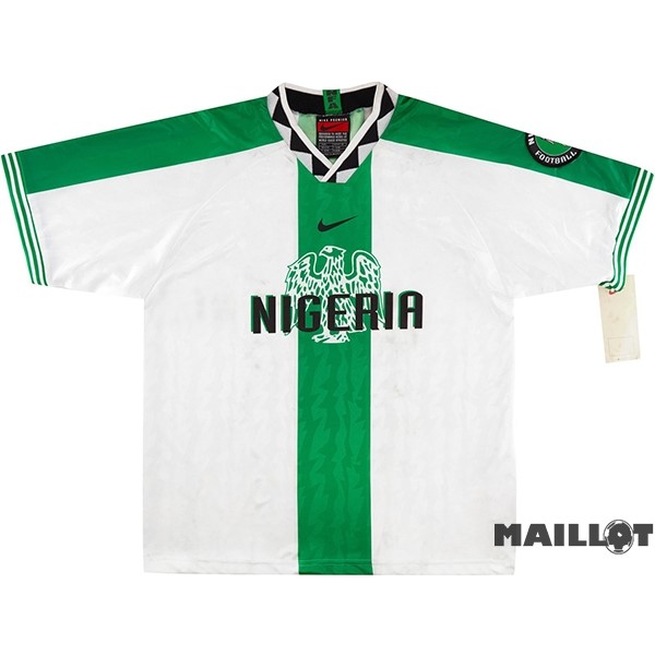 Foot Maillot Pas Cher Exterieur Maillot Nigeria Retro 1996 Blanc