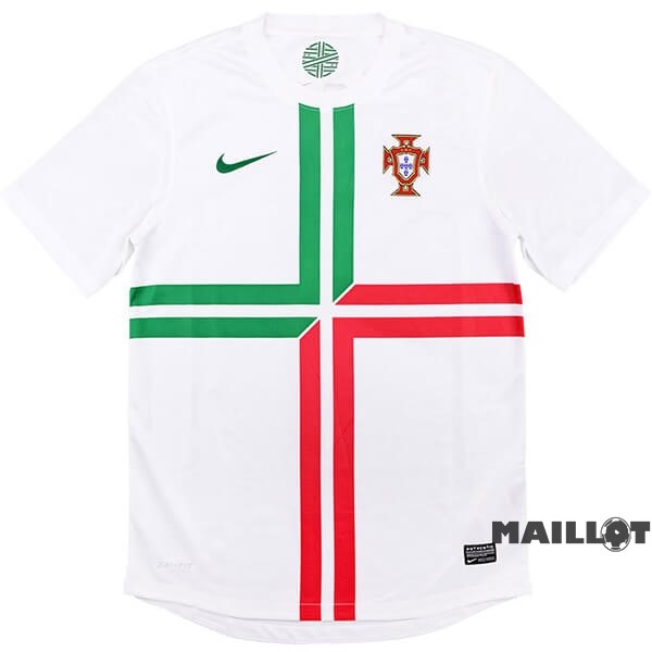 Foot Maillot Pas Cher Exterieur Maillot Portugal Retro 2012 Blanc