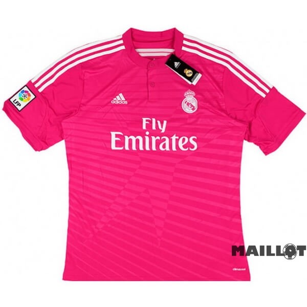 Foot Maillot Pas Cher Exterieur Maillot Real Madrid Retro 2014 2015 Rose