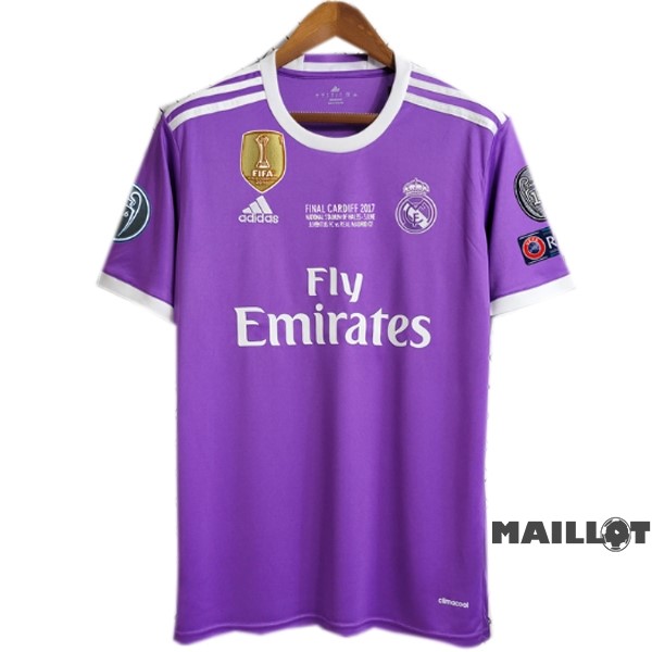 Foot Maillot Pas Cher Exterieur Maillot Real Madrid Retro 2016 2017 I Purpura