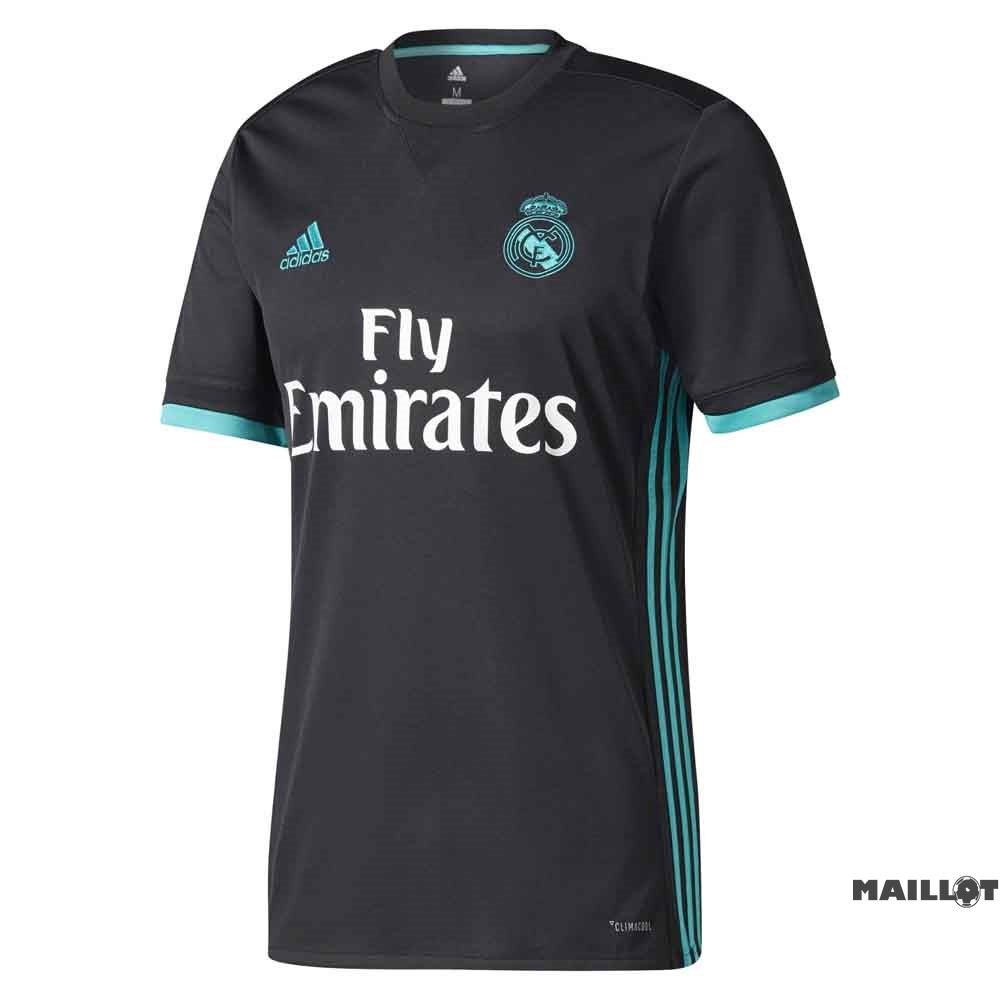 Foot Maillot Pas Cher Exterieur Maillot Real Madrid Retro 2017 2018 Noir