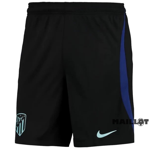 Foot Maillot Pas Cher Exterieur Pantalon Atlético Madrid 2022 2023 Noir