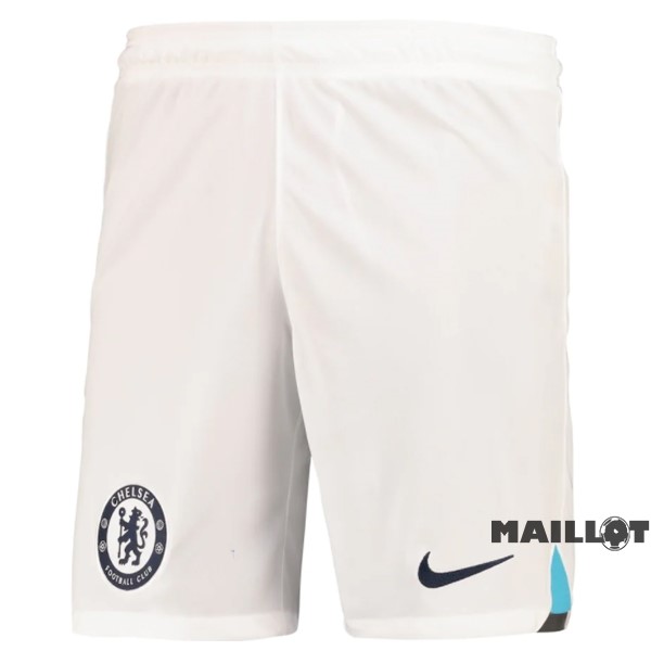 Foot Maillot Pas Cher Exterieur Pantalon Chelsea 2022 2023 Blanc