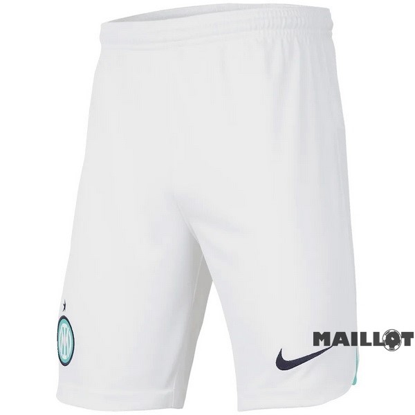 Foot Maillot Pas Cher Exterieur Pantalon Inter Milán 2022 2023 Blanc