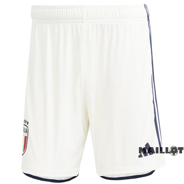 Foot Maillot Pas Cher Exterieur Pantalon Italie 2023 Blanc