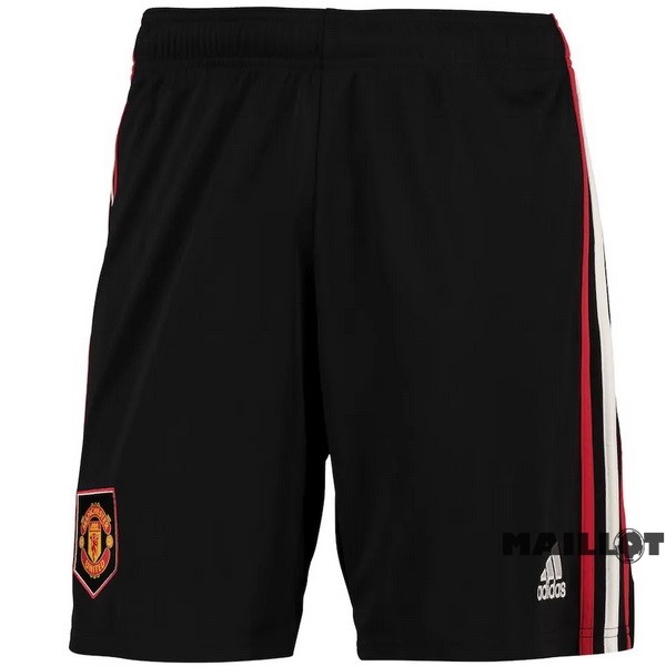 Foot Maillot Pas Cher Exterieur Pantalon Manchester United 2022 2023 Noir