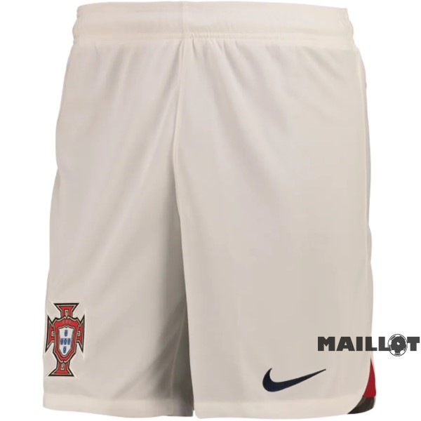 Foot Maillot Pas Cher Exterieur Pantalon Portugal 2022 Blanc