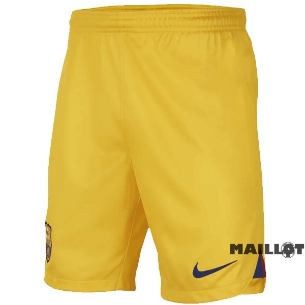 Foot Maillot Pas Cher Fourth Pantalon Barcelona 2022 2023 Jaune