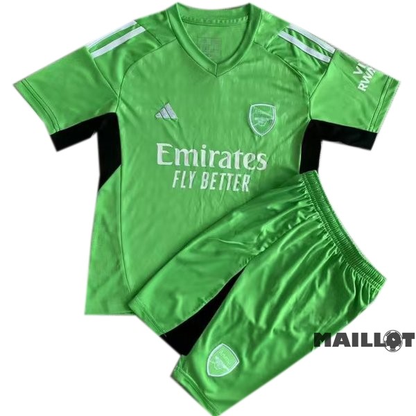 Foot Maillot Pas Cher Gardien Conjunto De Homme Arsenal 2023 2024 Vert