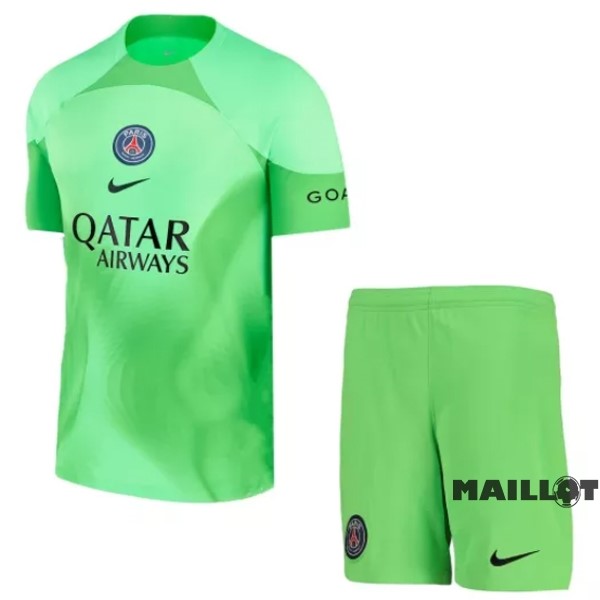 Foot Maillot Pas Cher Gardien Conjunto De Homme Paris Saint Germain 2022 2023 Vert