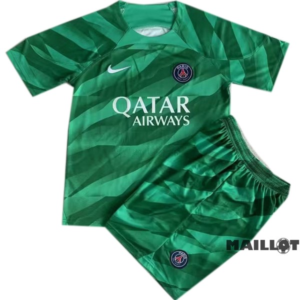 Foot Maillot Pas Cher Gardien Conjunto De Homme Paris Saint Germain 2023 2024 Vert