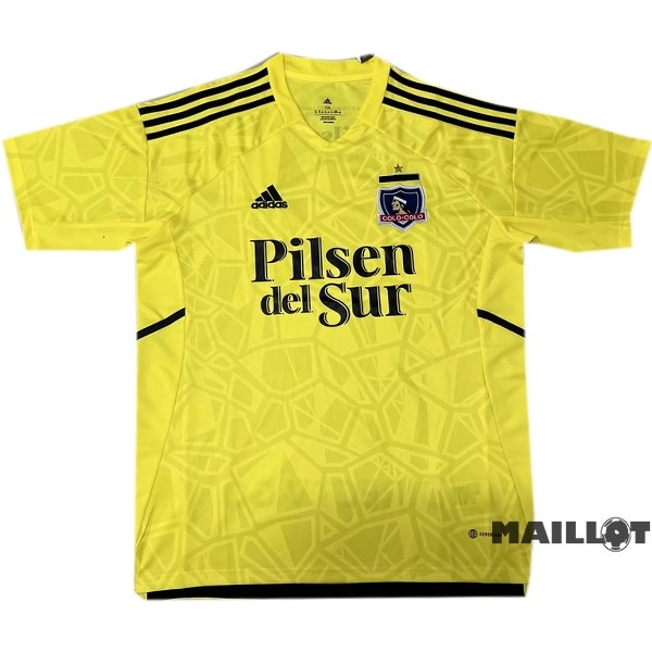 Foot Maillot Pas Cher Gardien Maillot Colo Colo 2022 2023 Jaune