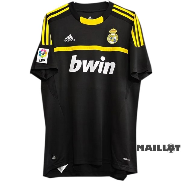 Foot Maillot Pas Cher Gardien Maillot Real Madrid 2011 2012 Noir