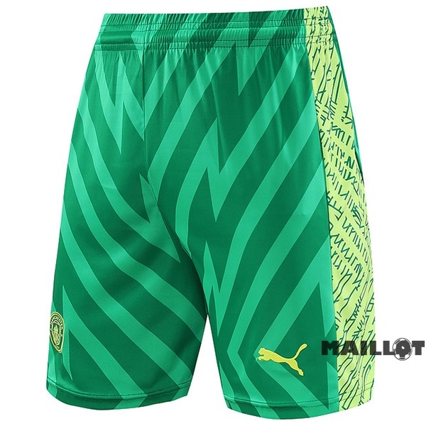 Foot Maillot Pas Cher Gardien Pantalon Manchester City 2023 2024 Vert