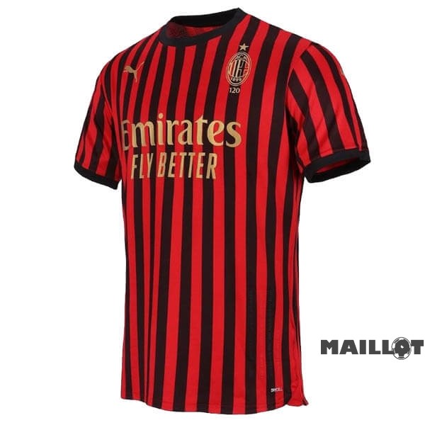 Foot Maillot Pas Cher Maillot AC Milan 120th Rouge