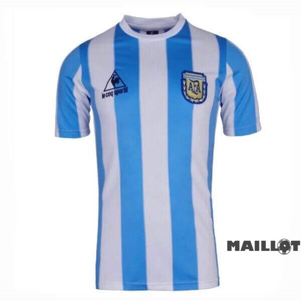 Foot Maillot Pas Cher Maillot Argentine Retro 1986 Bleu