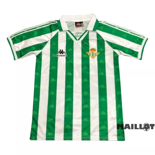 Foot Maillot Pas Cher Maillot Real Betis Retro 1995 1997 Vert