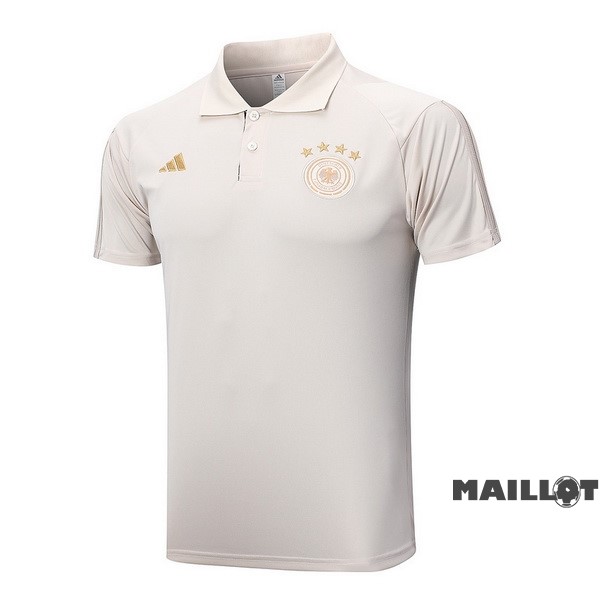 Foot Maillot Pas Cher Polo Allemagne 2022 Blanc