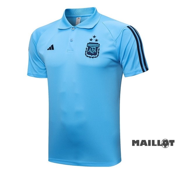 Foot Maillot Pas Cher Polo Argentine 2023 Bleu