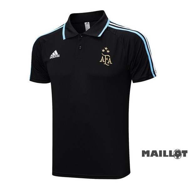 Foot Maillot Pas Cher Polo Argentine 2023 Noir