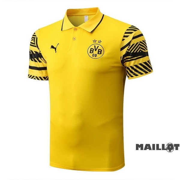 Foot Maillot Pas Cher Polo Borussia Dortmund 2022 2023 Jaune