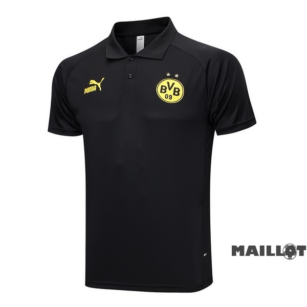 Foot Maillot Pas Cher Polo Borussia Dortmund 2023 2024 Noir