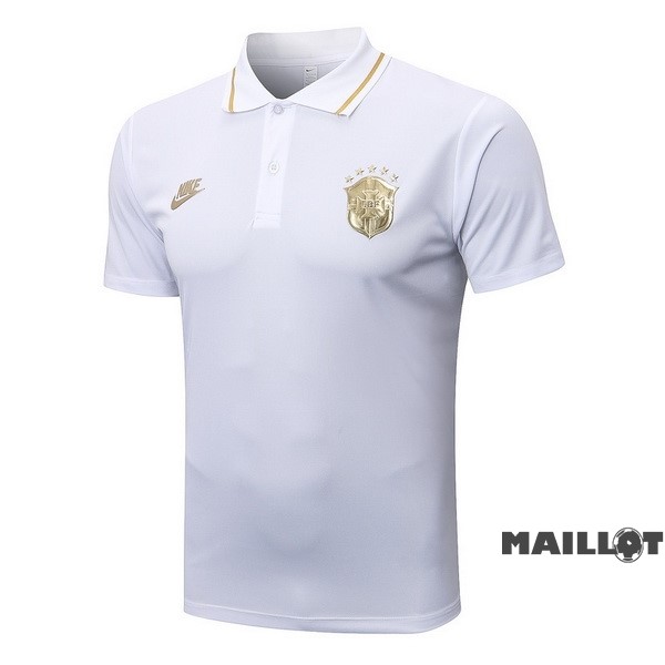 Foot Maillot Pas Cher Polo Brésil 2022 I Blanc