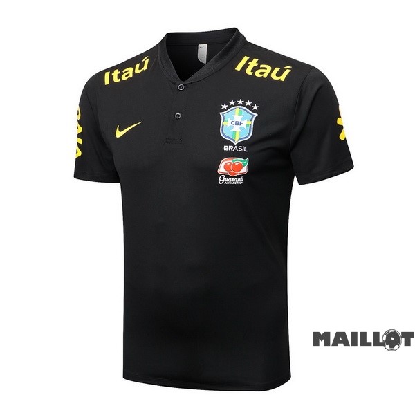 Foot Maillot Pas Cher Polo Brésil 2022 I Noir