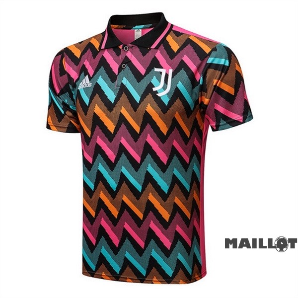 Foot Maillot Pas Cher Polo Juventus 2022 2023 Rouge Vert