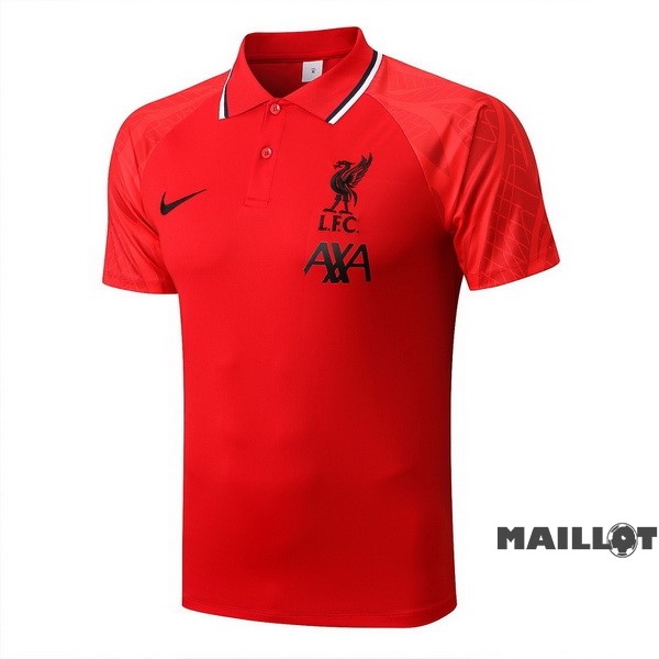 Foot Maillot Pas Cher Polo Liverpool 2022 2023 Rouge