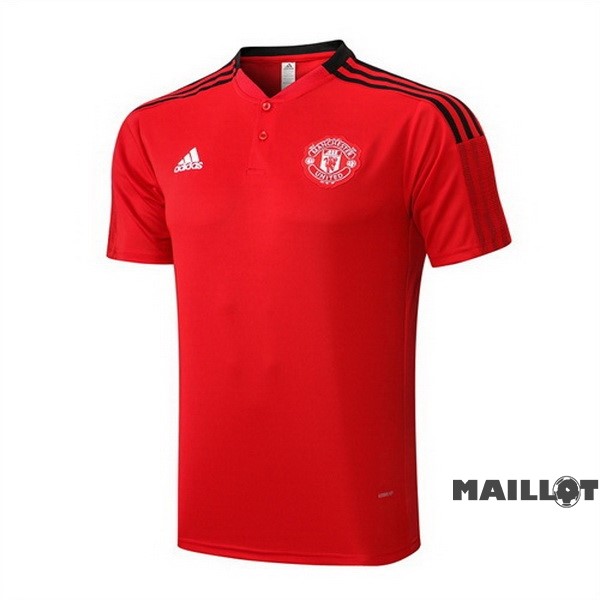 Foot Maillot Pas Cher Polo Manchester United 2022 2023 Rouge