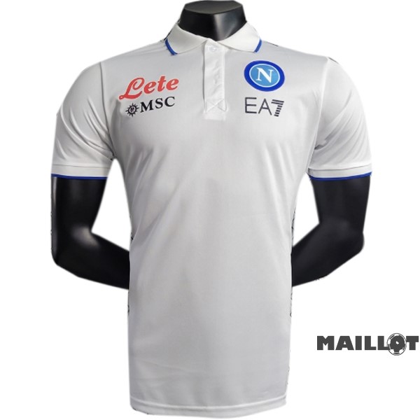 Foot Maillot Pas Cher Polo Napoli 2023 2024 Blanc