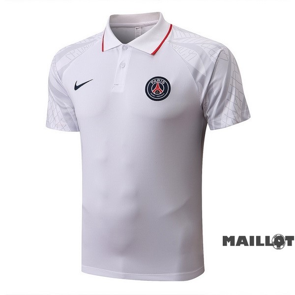 Foot Maillot Pas Cher Polo Paris Saint Germain 2022 2023 Blanc