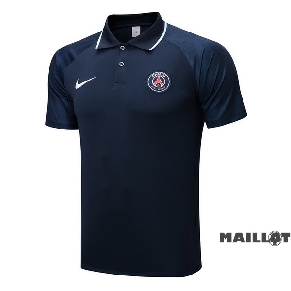 Foot Maillot Pas Cher Polo Paris Saint Germain 2022 2023 Bleu Marine