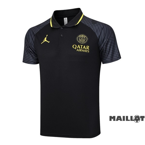 Foot Maillot Pas Cher Polo Paris Saint Germain 2023 2024 Noir