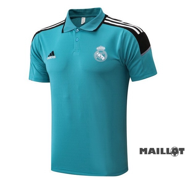 Foot Maillot Pas Cher Polo Real Madrid 2022 2023 Vert Noir