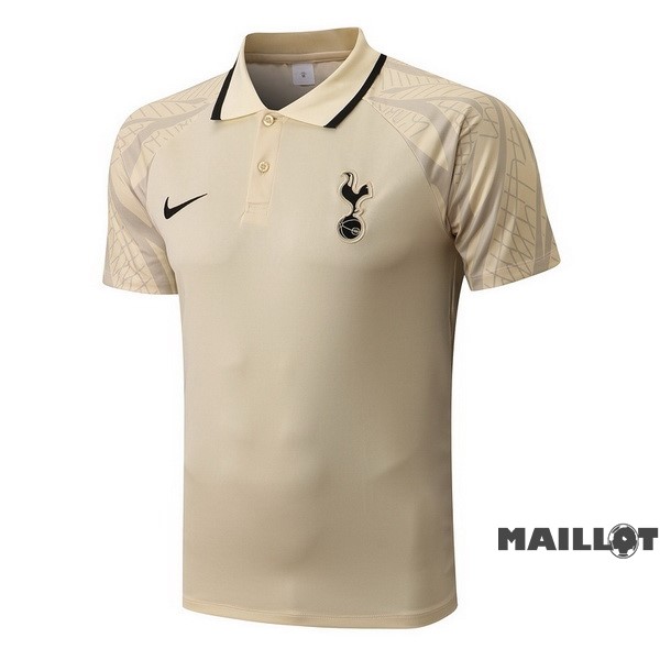 Foot Maillot Pas Cher Polo Tottenham Hotspur 2022 2023 Jaune