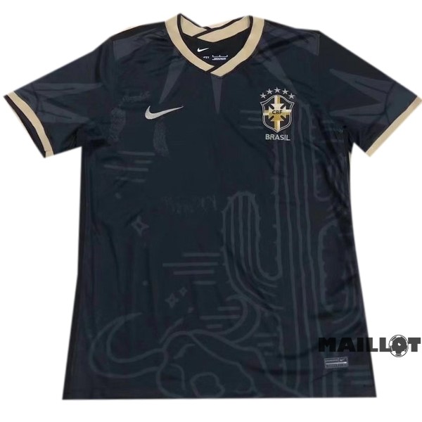 Foot Maillot Pas Cher Spécial Maillot Brésil 2022 Noir