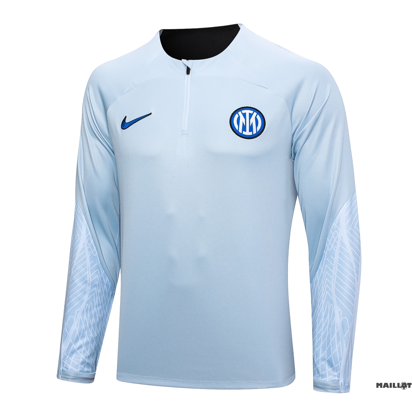 Foot Maillot Pas Cher Sudadera Entrainement Inter Milán 2023 2024 Bleu