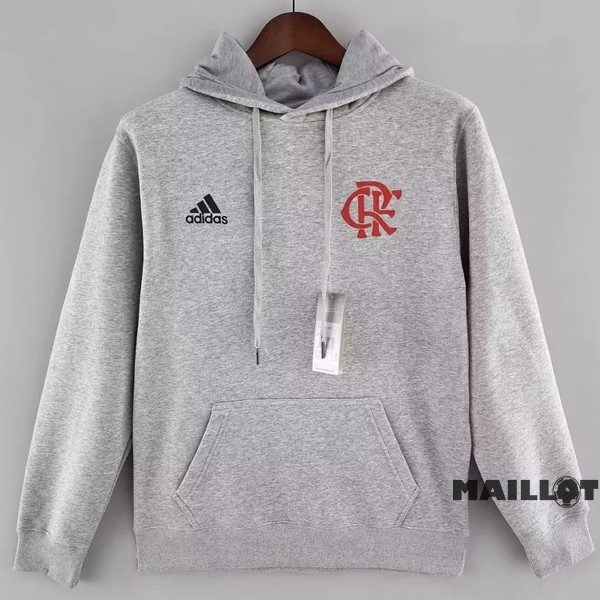 Foot Maillot Pas Cher Sudaderas Con Capucha Flamengo 2022 2023 Gris