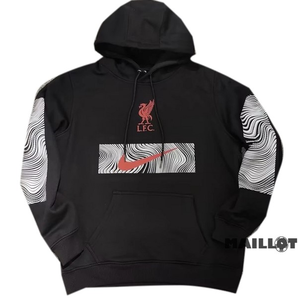 Foot Maillot Pas Cher Sudaderas Con Capucha Liverpool 2022 2023 Noir