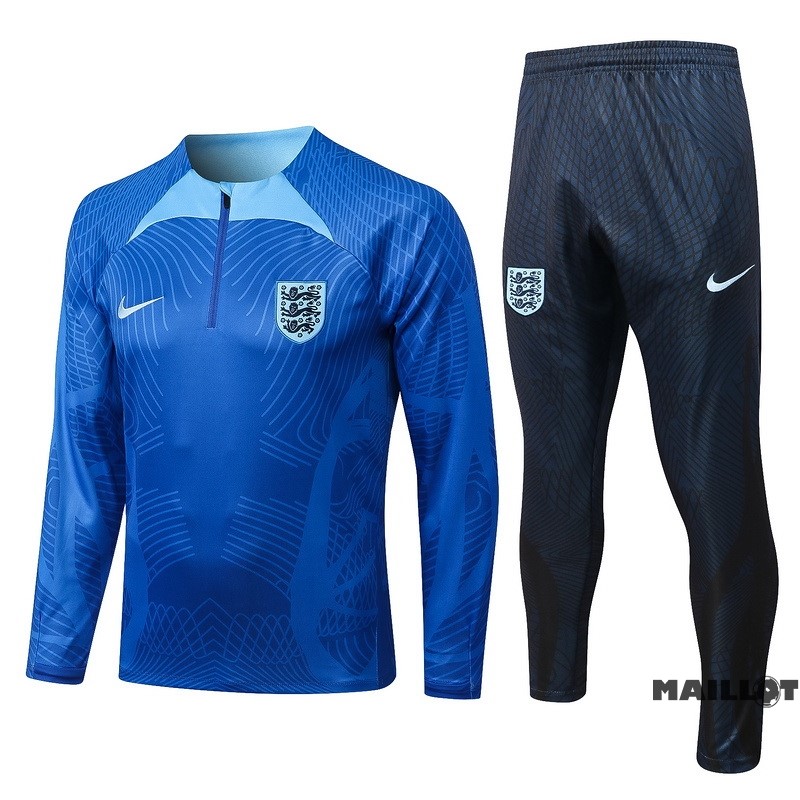 Foot Maillot Pas Cher Survêtements Angleterre 2022 I Bleu