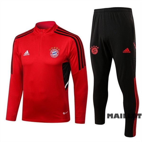 Foot Maillot Pas Cher Survêtements Bayern Múnich 2022 2023 Rouge Noir